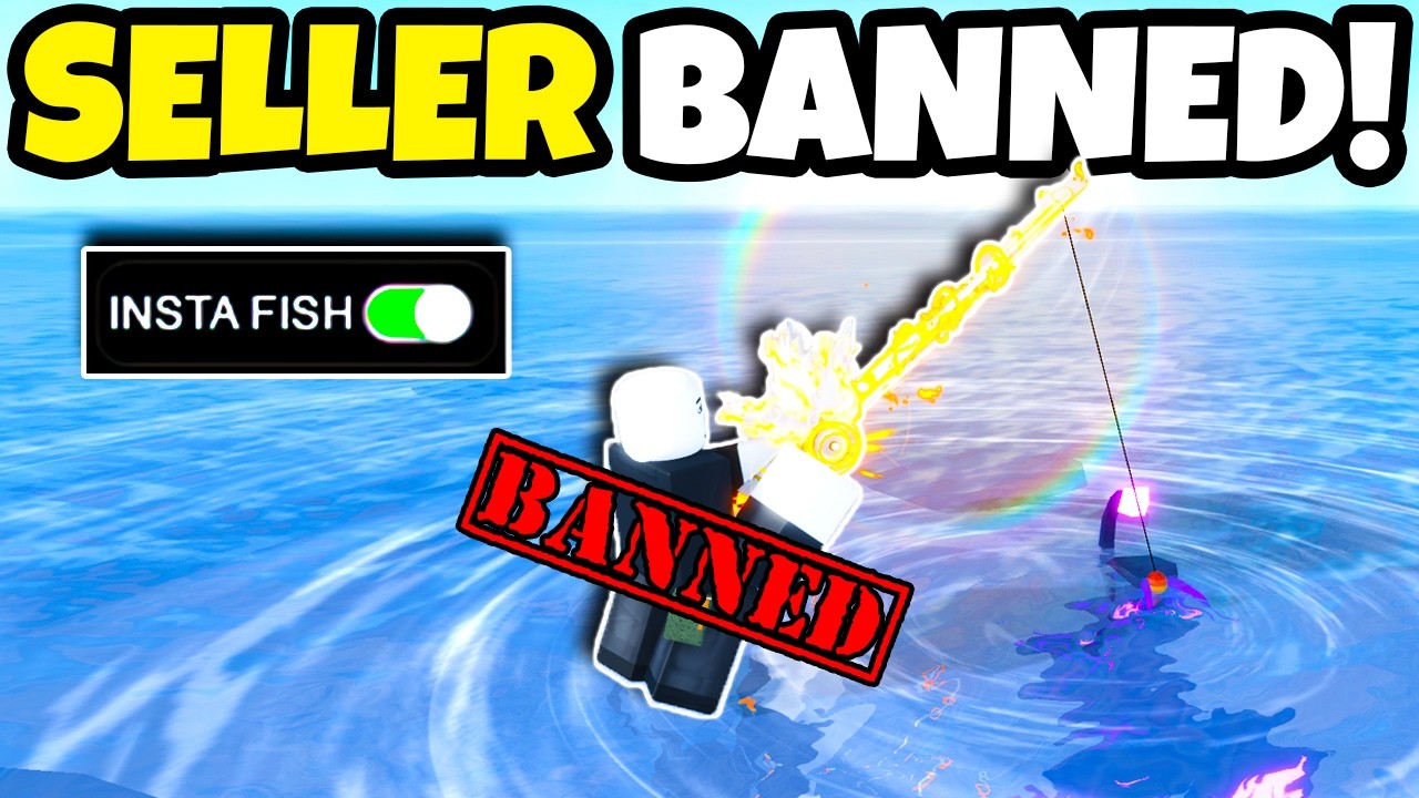 Я ЗАБАНИЛ САМОГО КРУПНОГО ПРОДАВЦА ЭКСПЛОЙТОВ НА FISCH Roblox!