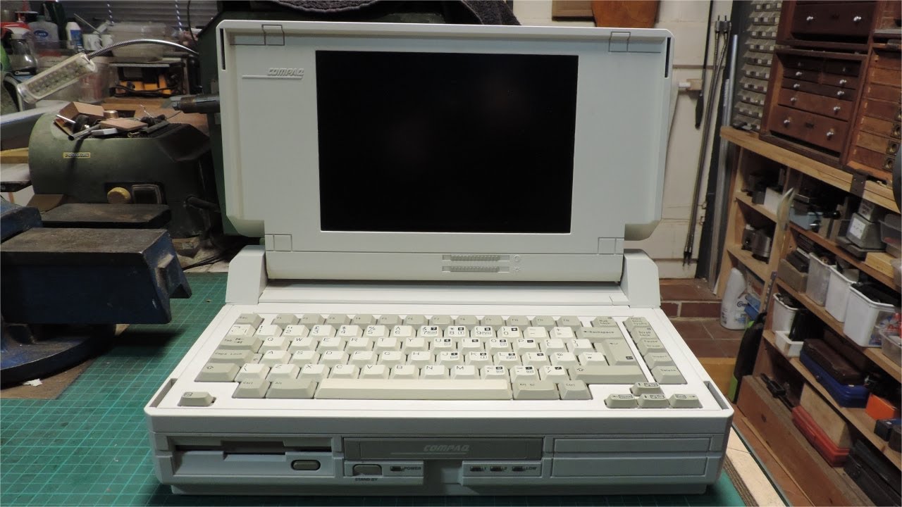 Compaq SLT/286 Vintage Laptop