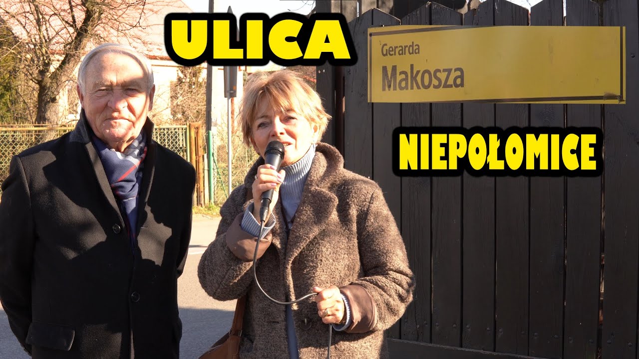 Ulica Gerarda Makosza Niepołomice