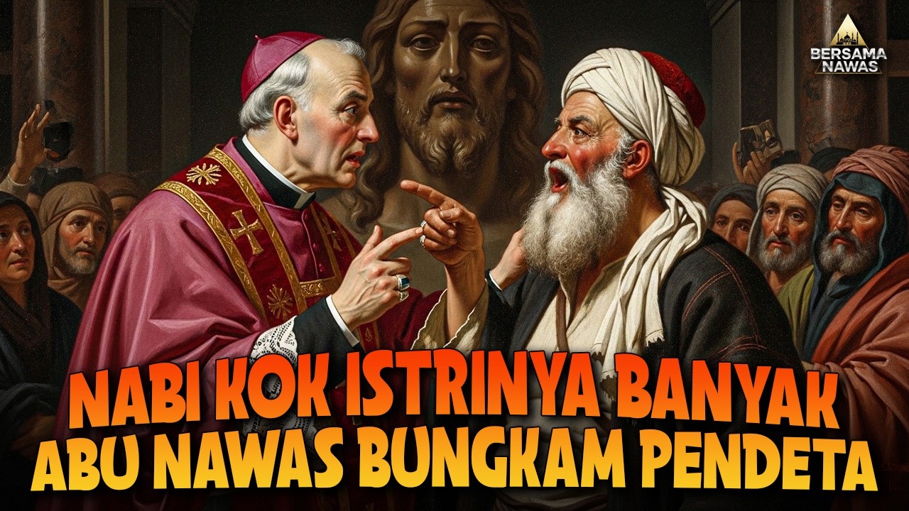NABI KOK ISTRINYA BANYAK! DEBAT SERU ABU NAWAS LAWAN PENDETA KRISTEN - CERITA LUCU PENGANTAR TIDUR