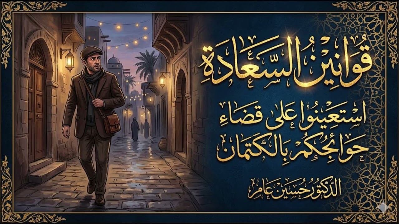 قوانين السعادة: استعينوا على قضاء حوائجكم بالكتمان