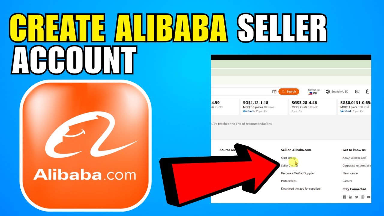 How To Create Alibaba Seller Account (2026) (Complete Guide)