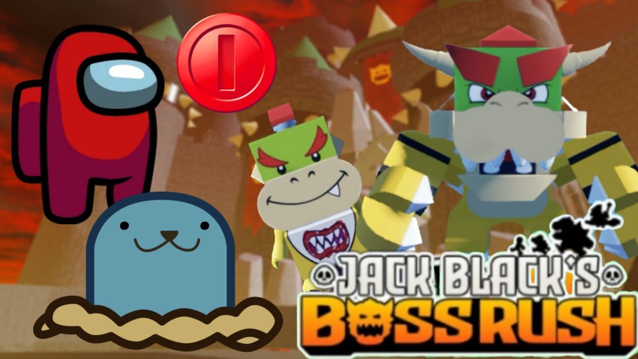 Roblox Jack Black's Boss Rush🔥|le nouveau Château de Bowser