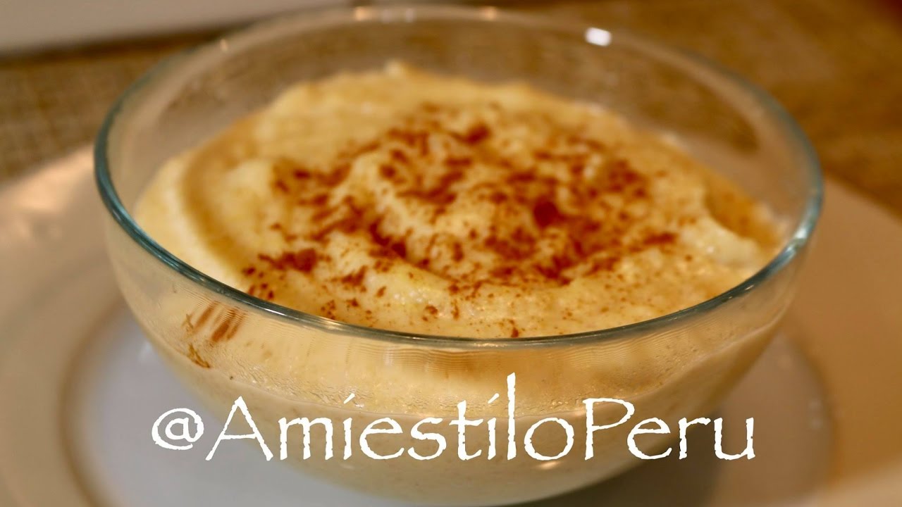 Arroz con leche de Quinua Quinoa