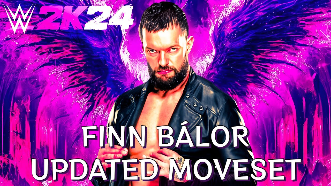 WWE 2K24 | Finn Balor Updated Moveset