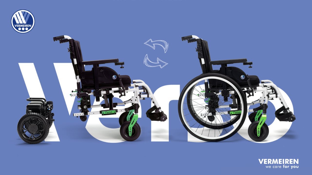 How to (dis)assemble Verso Wheelchair - Vermeiren