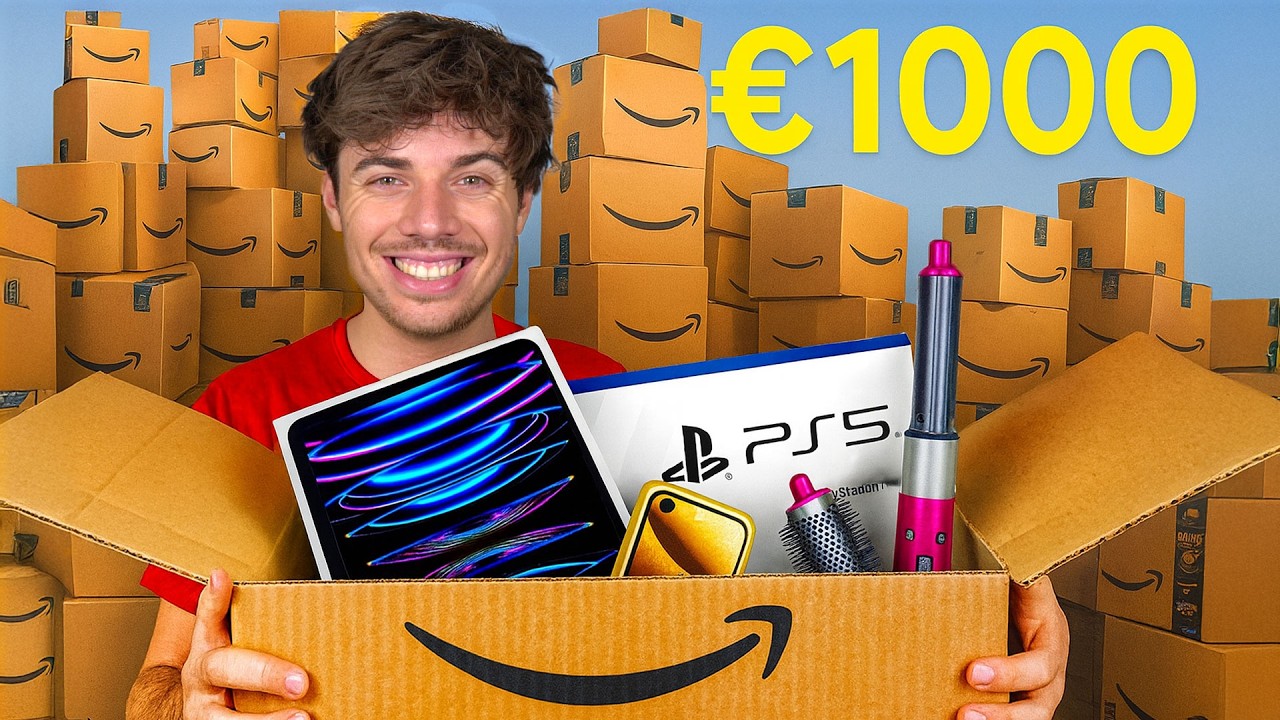 Verloren AMAZON Pakketjes Openen! (€1000💸)