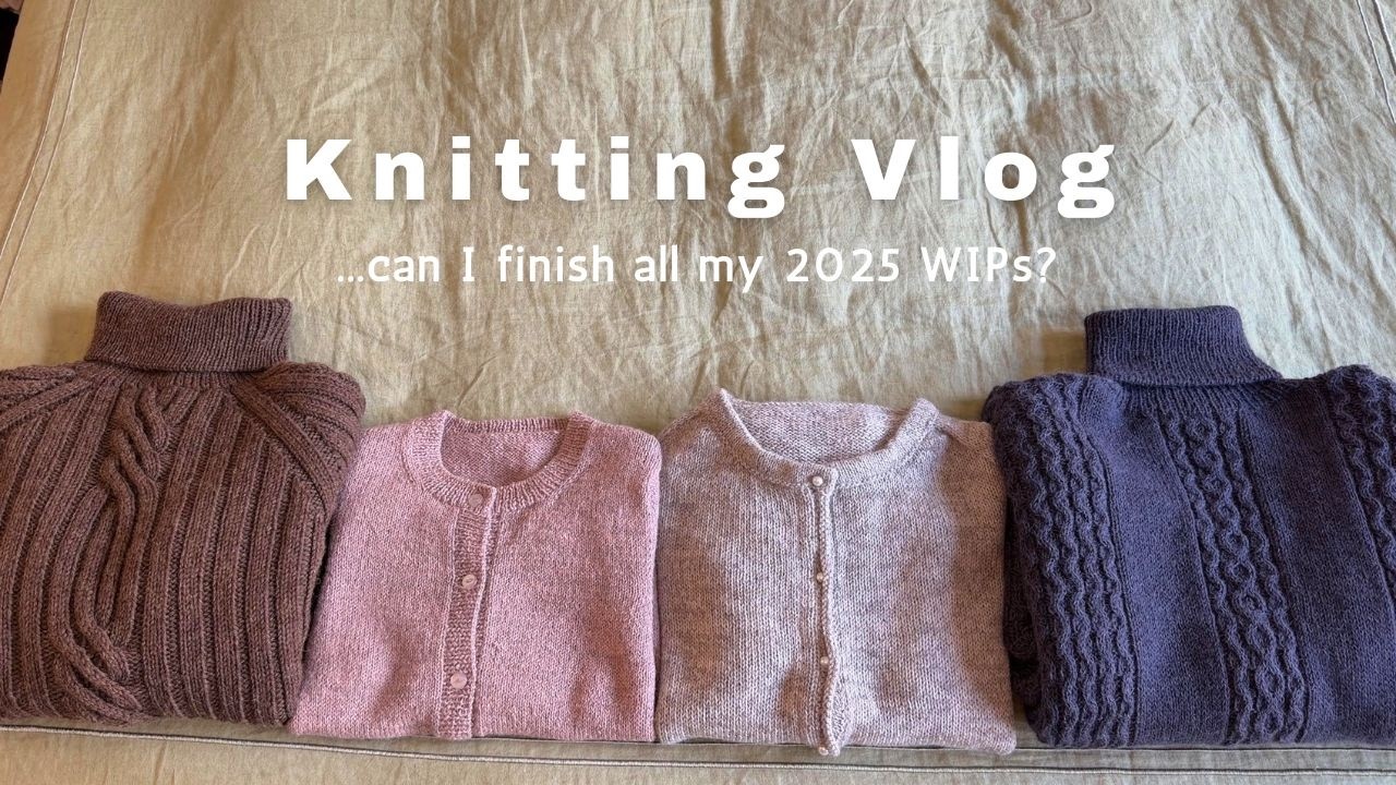 End of Year WIP Marathon | Finishing All My 2025 WIPs