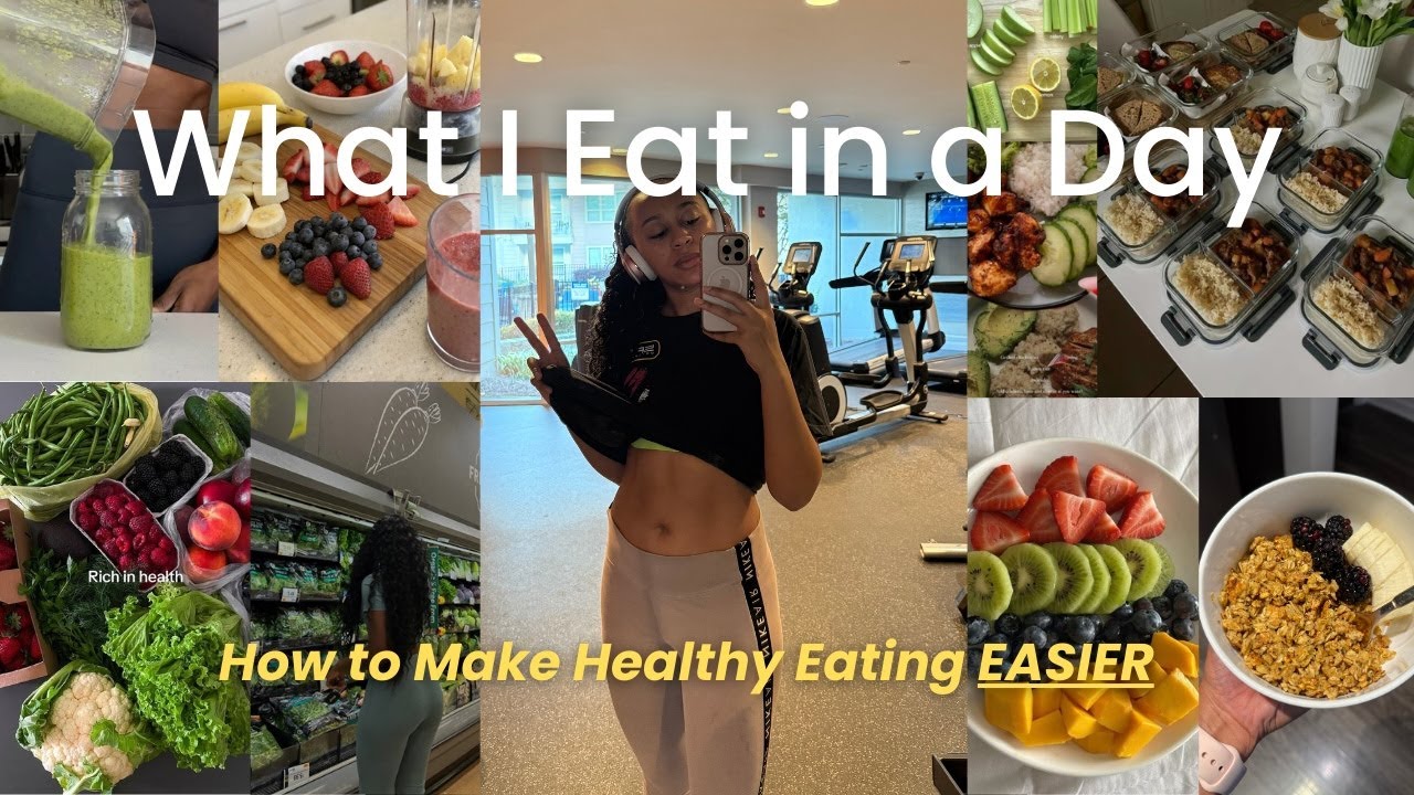 A Day on My Plate | Easy Ways to Eat Healthier | Low Cal & High Protein