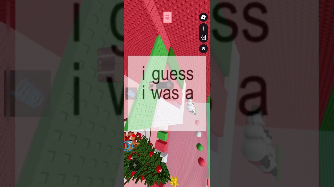 Christmas is here whether you like it or not. #christmas #snow #roblox #tiktok #viral #fypシ