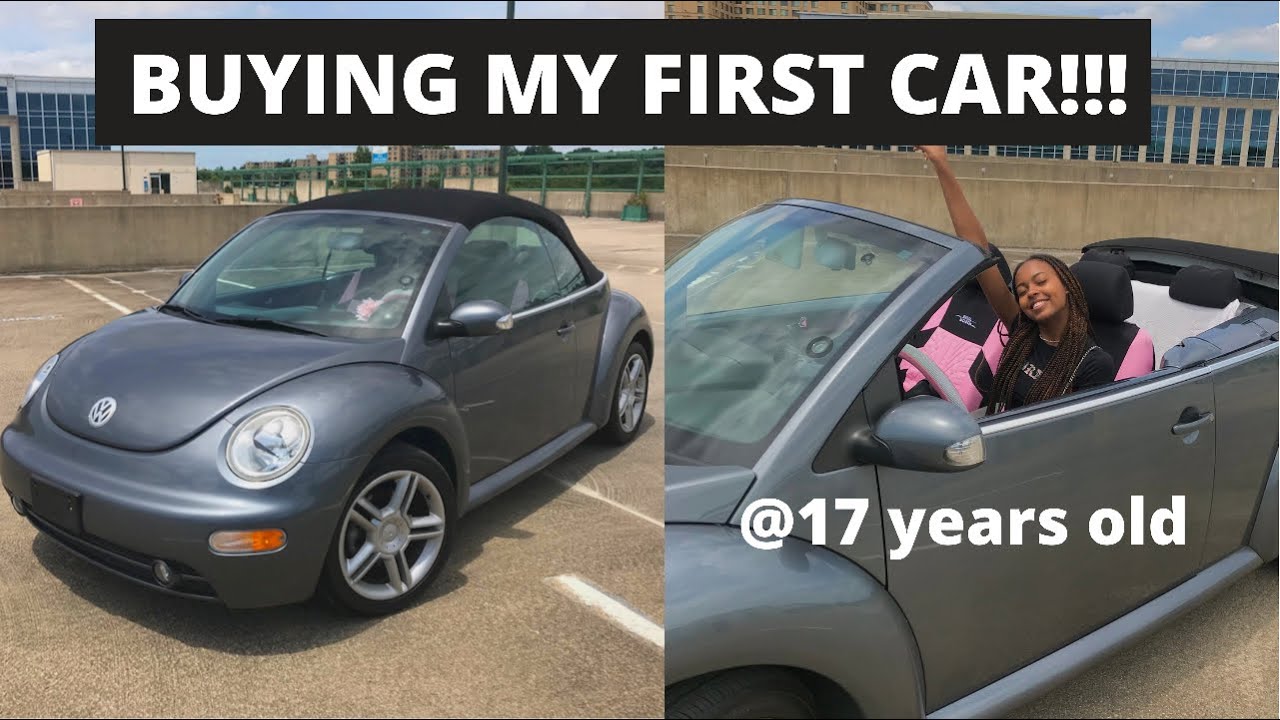 BUYING MY FIRST CAR AT 17 | Volkswagen Beetle Convertible