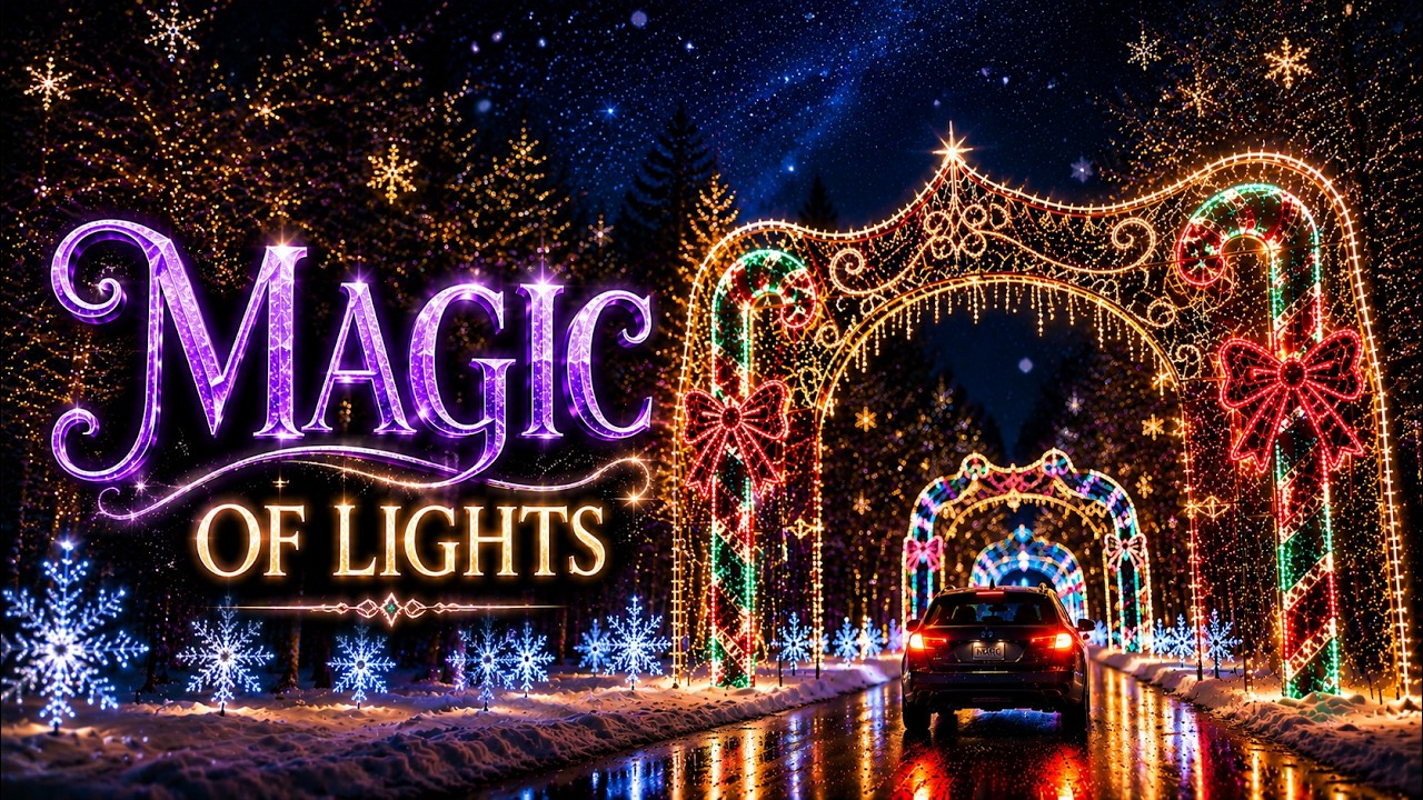 Magic of Lights Barrie Ontario | A Magical Family Christmas Night ✨