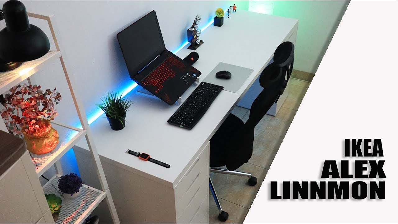 Meja Minimalis IKEA LINNMON ALEX