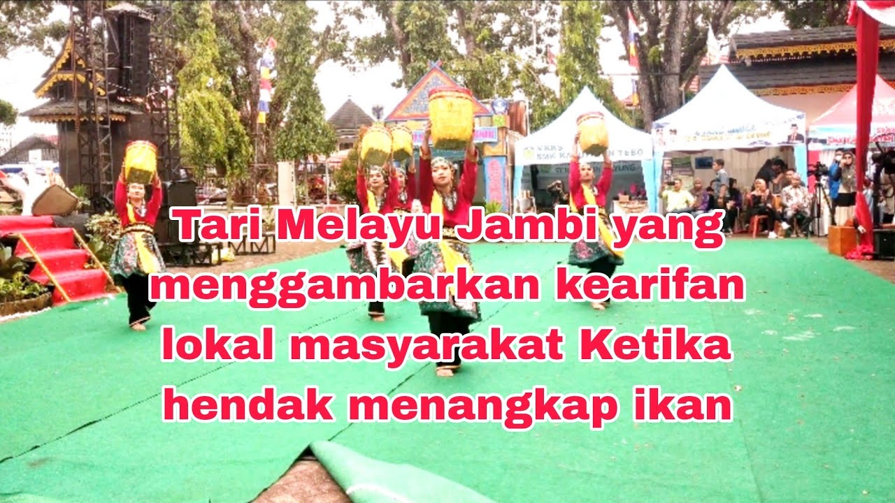Tari Kreasi Melayu Jambi! Tari memanen Ikan asal Kabupaten Bungo