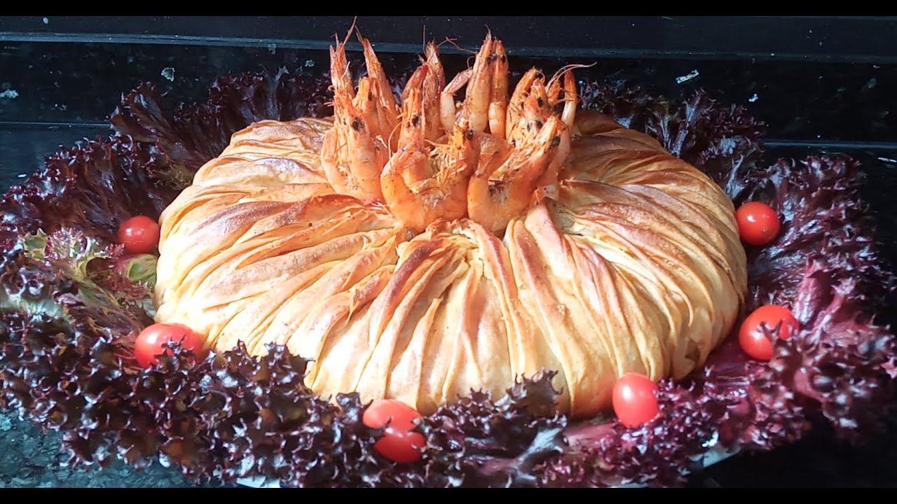 #Pastilla aux poissons et fruits de mer #بسطيلة الحوت بريستيج دايزها الكلام بطريقة مبسطة ومذاق رائع