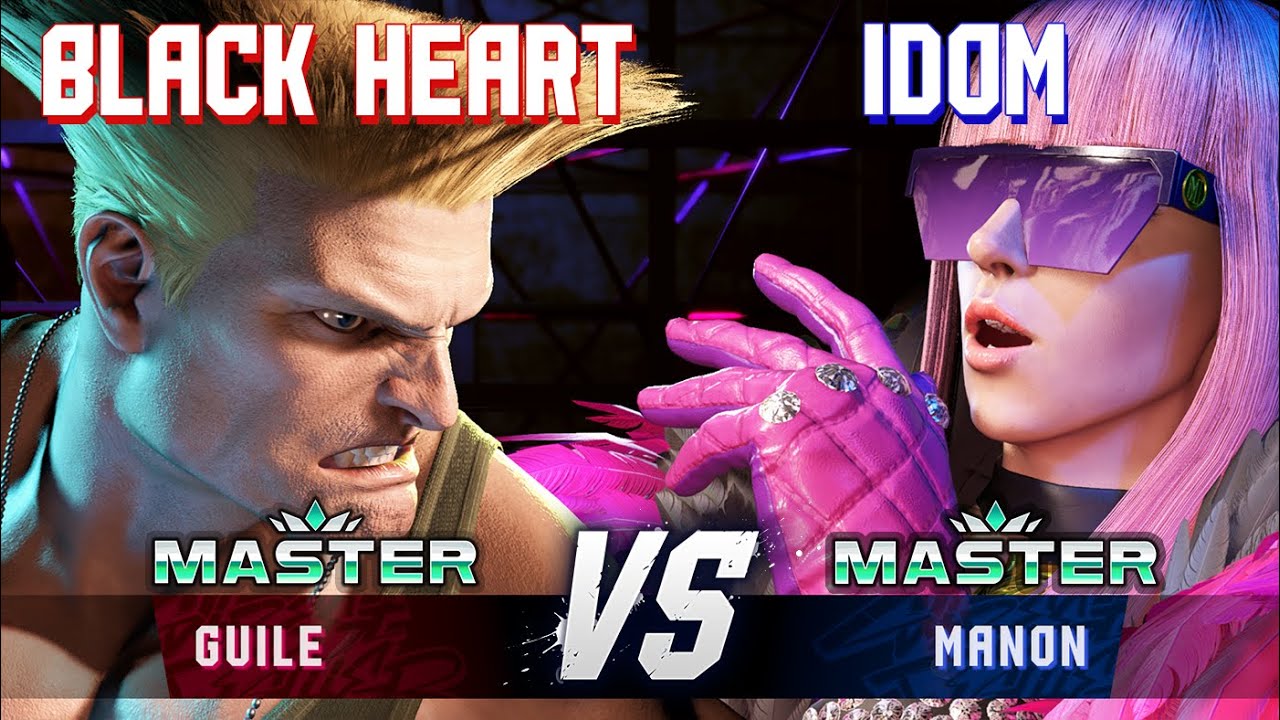SF6 ▰ BLACK HEART (Guile) vs IDOM (Manon) ▰ Ranked Matches ▰ High Level Gameplay
