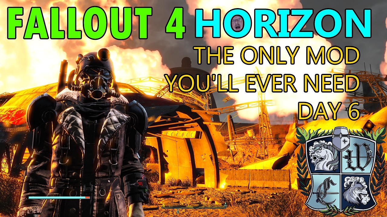 The only mod you'll ever need for FALLOUT 4 -- HORIZON! #fallout4