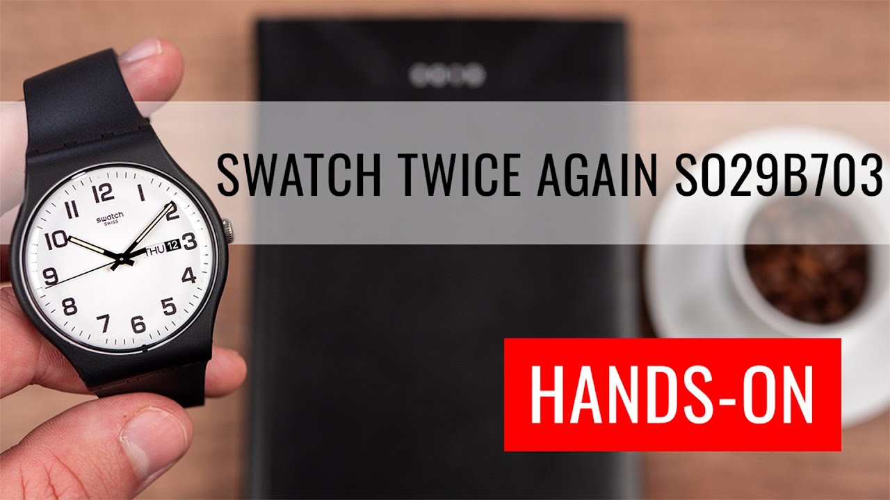 HANDS-ON: Swatch Twice Again SO29B703