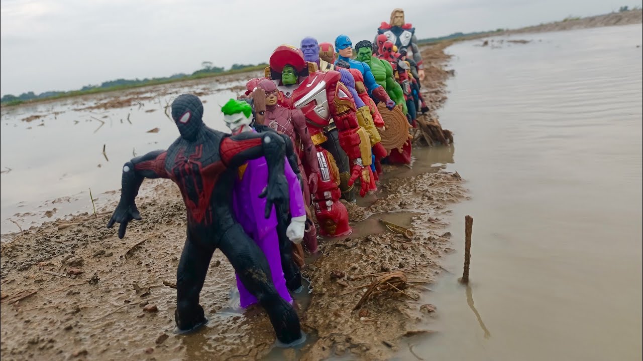 MISSIONS AVENGERS SUPERHERO SPIDER-MAN, HULK, CAPTAIN AMERICA, THOR, IRON MAN, VENOM, THANOS 2