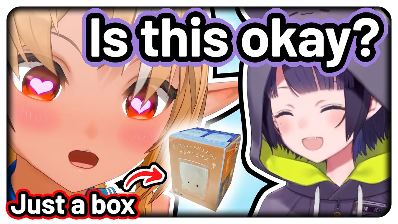 Ina heard that Flare won her box at the Pekora Mio Auction 【Hololive EN】