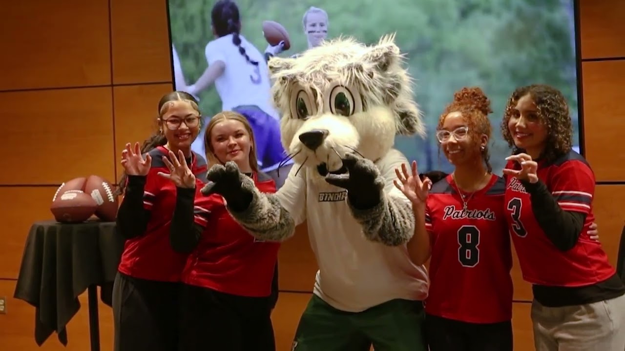 Binghamton University Women's Flag Football Announcement