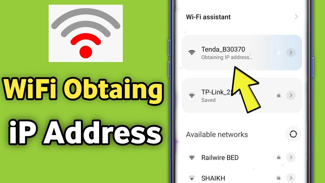Проблема с получением IP-адреса через Wi-Fi на Android | Не удалось получить IP-адрес