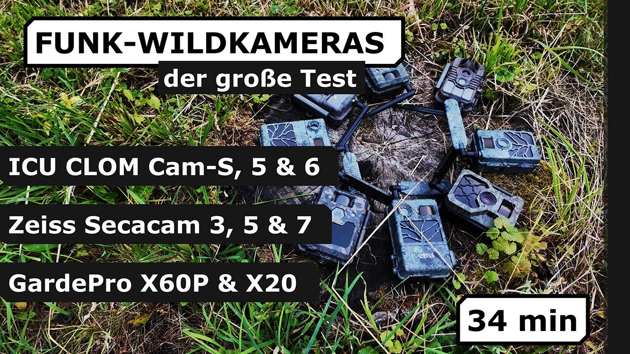 Zeiss Secacam, Garde Pro & ICU CLOM | Die besten Funk-Wildkameras im Test