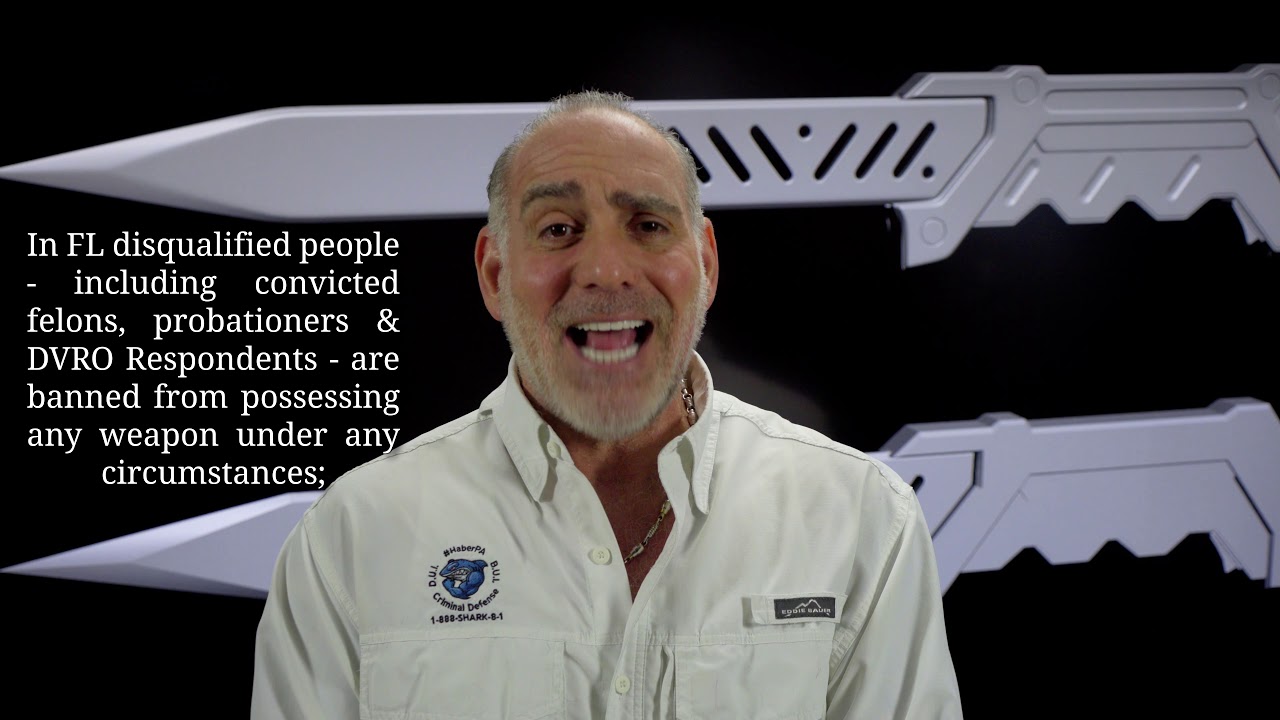 338)  Can I carry a Knife / Switchblade w/out a permit in FL? - #HaberPA Criminal Defense DUI Lawyer