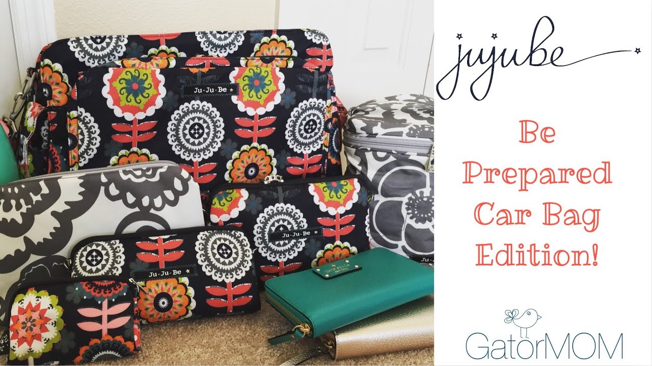 Ju-Ju-Be | be prepared packed as a car bag for road trip!