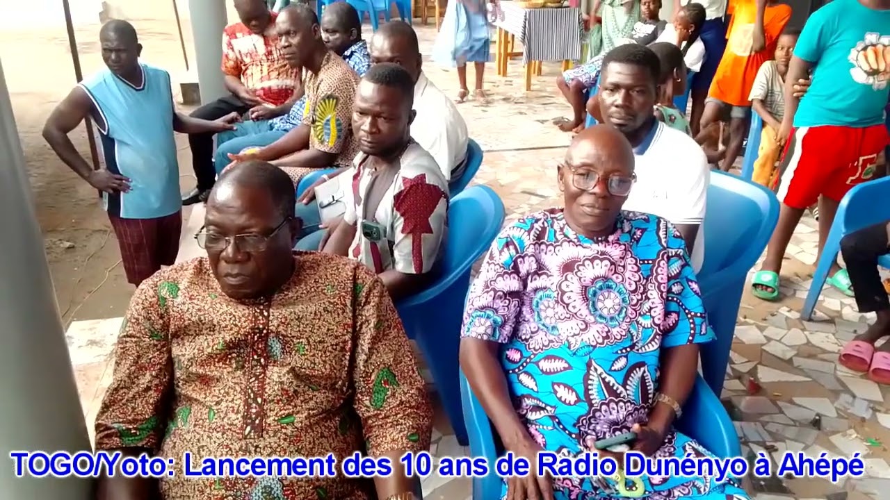TOGO/Yoto: Lancement officiel des festivités du 10e anniversaire de radio Dunenyo à Ahepe