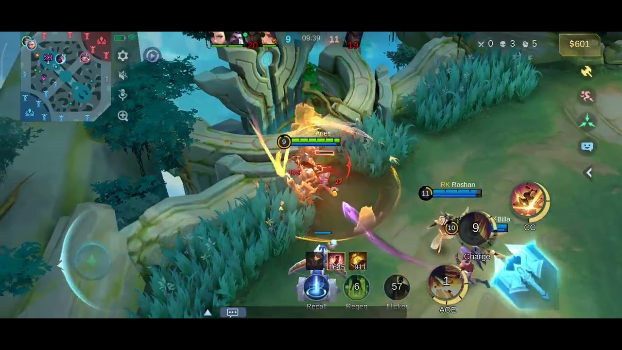 Tigreal (0/3/21) MVP (Ml Gameplay 237)