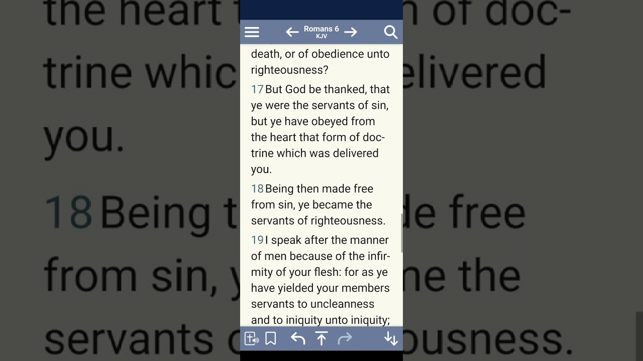 what it means to yield to righteousness in Romans 6