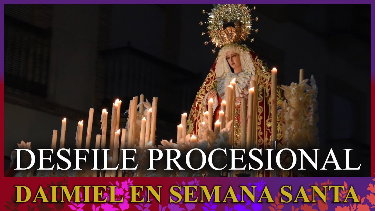 COLORAOS - Desfile procesional - Jueves Santo #SemanaSantaDaimiel2023