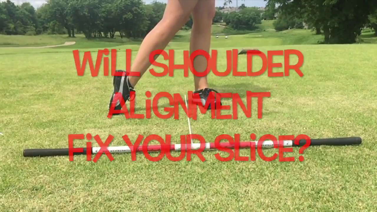 Will Shoulder Alignment Fix Your Slice? | Courtney Mahon Golf
