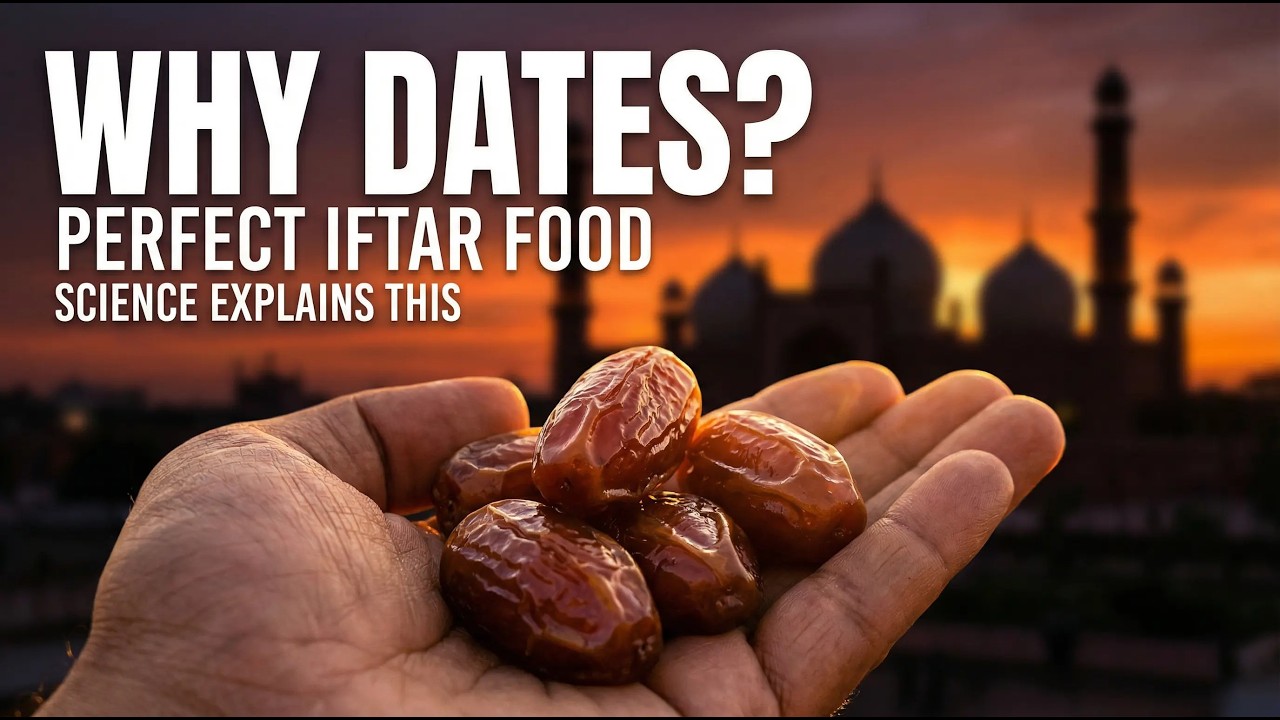 Why the Prophet ﷺ Broke His Fast with Dates — Science Explains