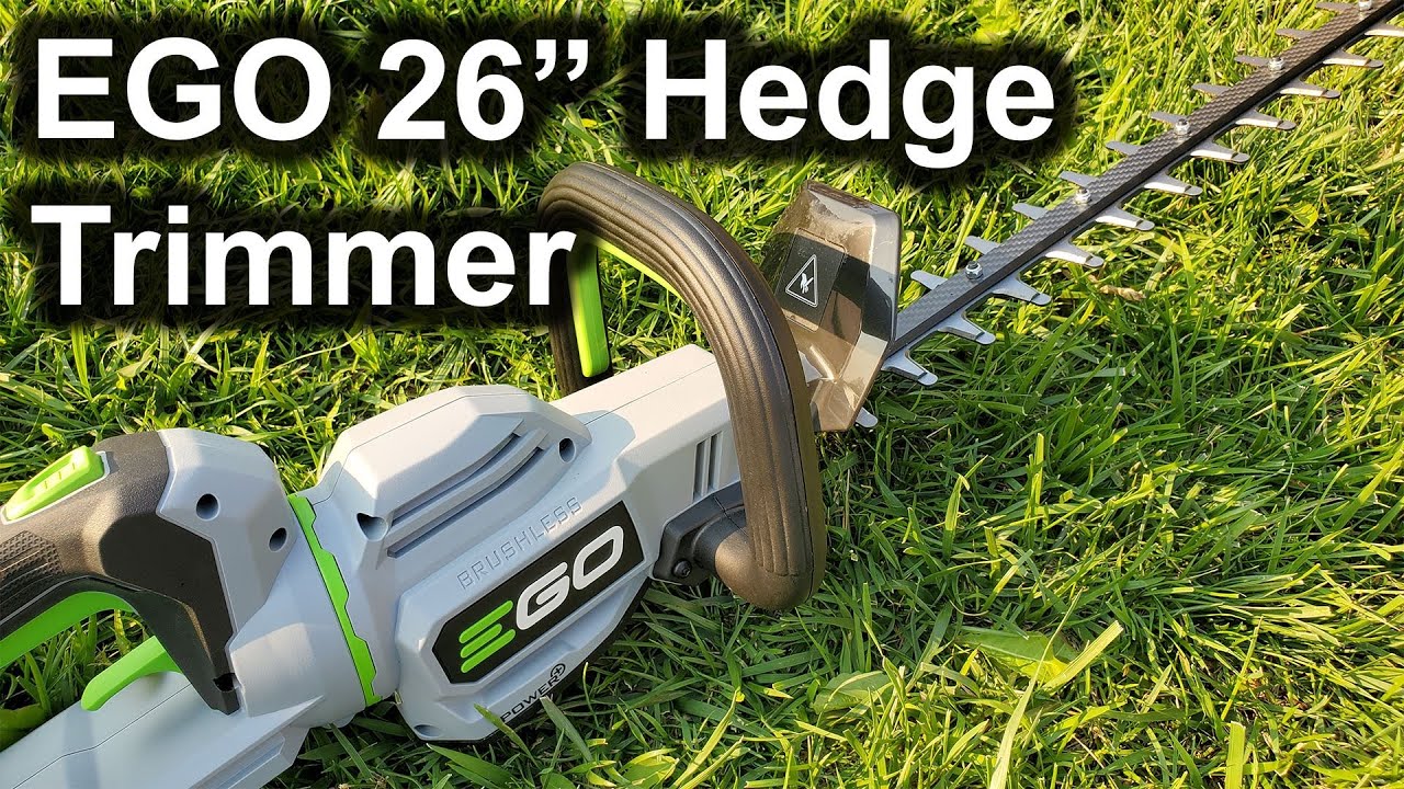 Обзор беспроводного кустореза EGO Carbon Fiber 26