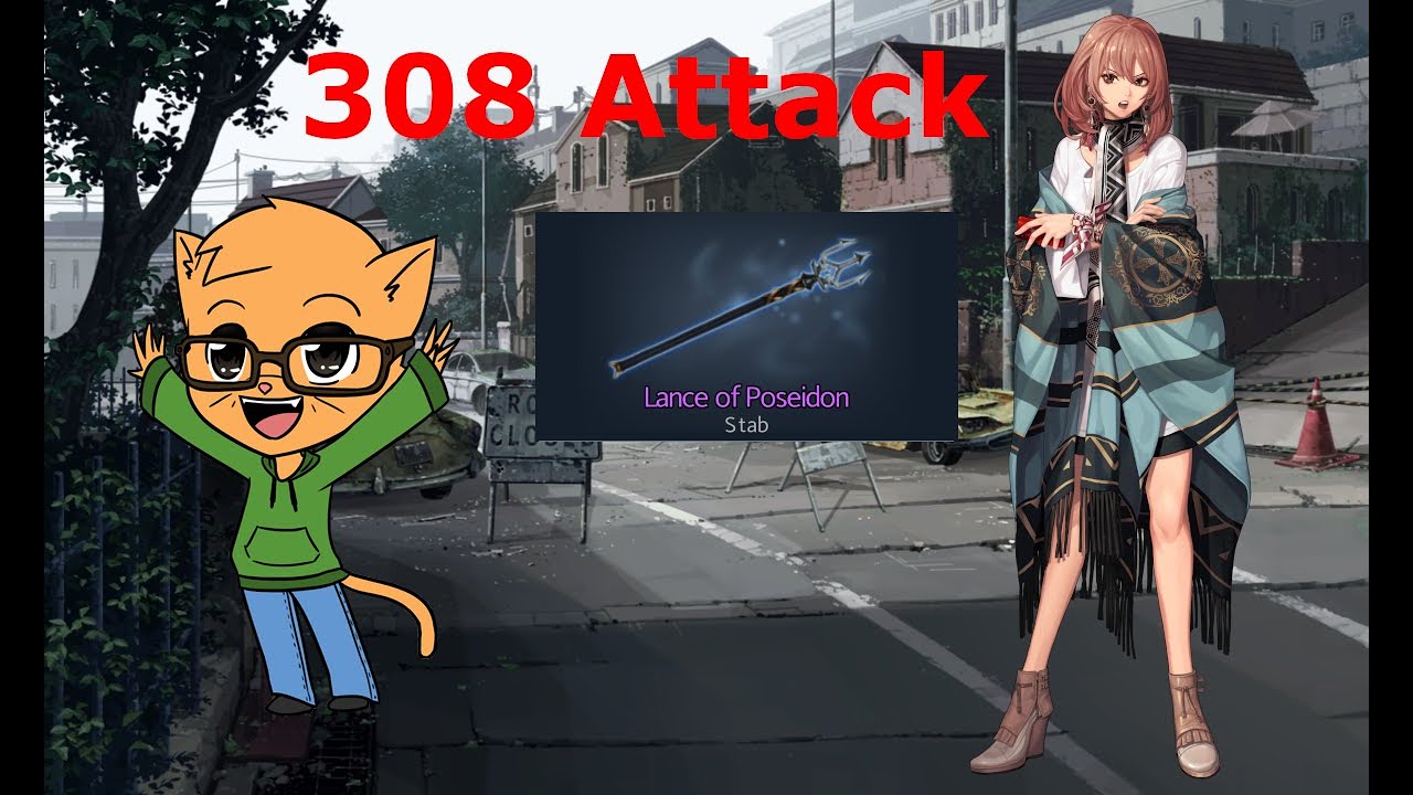 308 Attack | Mai Lance of Poseidon | Immortal Soul: Black Survival Ranked Game