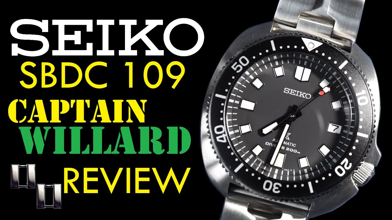 Seiko Captain Willard SBDC109 / SPB151 Review | I Like Turtles