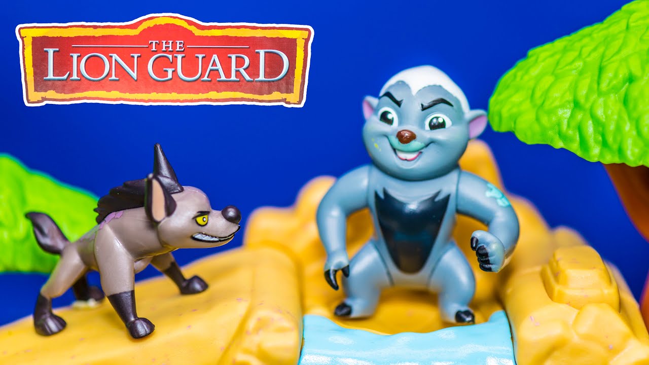 Bunga Challenge Hyenas Lion Guard Video Toys Parody