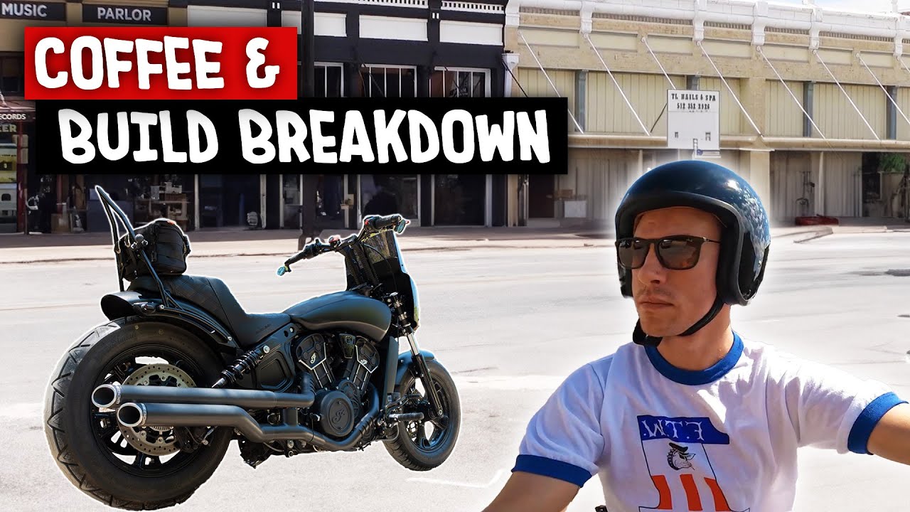Grabbing Coffee and Going Over All My Mods! | Indian Scout Bobber
