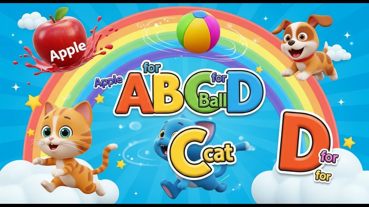 Abcd, Kids education, learn abcd for kids, abcdefg #abcd #phonics