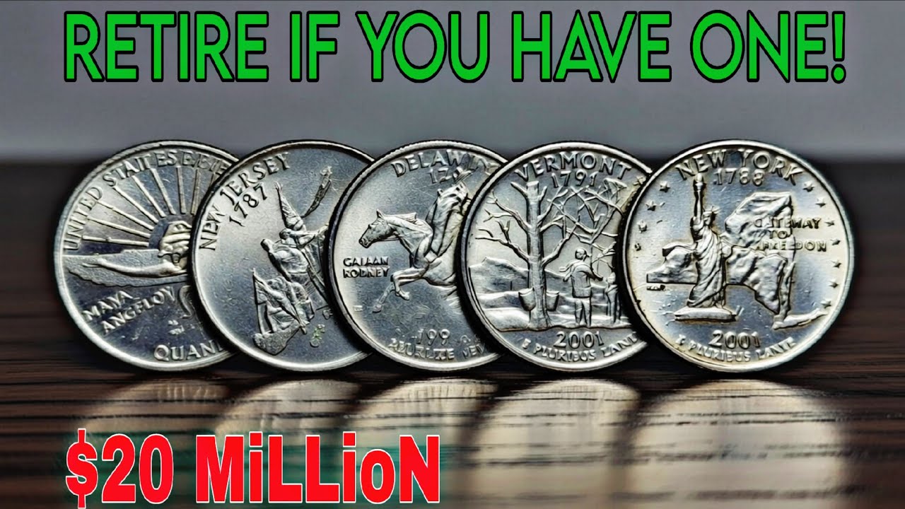 Spot These 5 Incredible State Quarter Mint Errors in Circulation – Spitting Horse, Missing Clad !