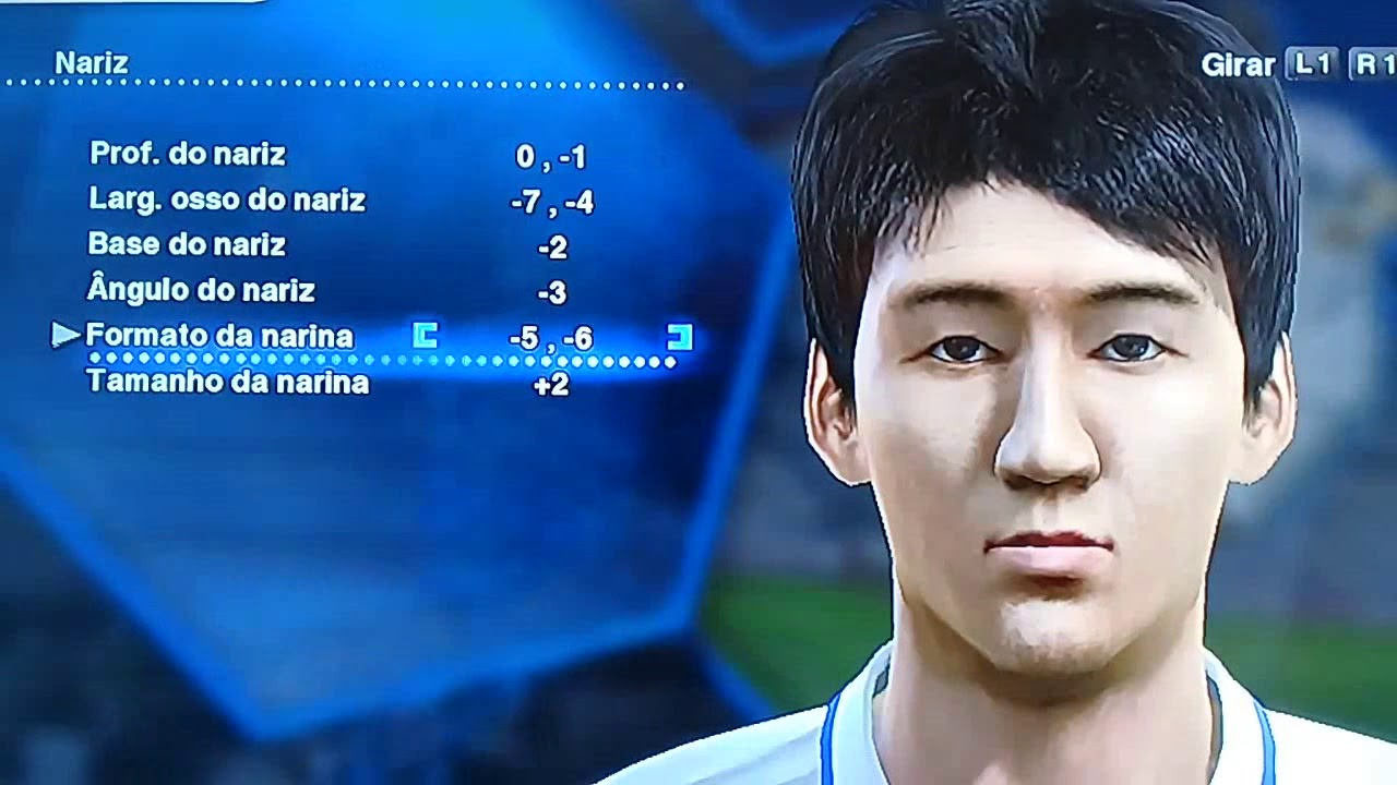 Face Son Heung Min (Tottenham-Coreia Sul) Pes 2013