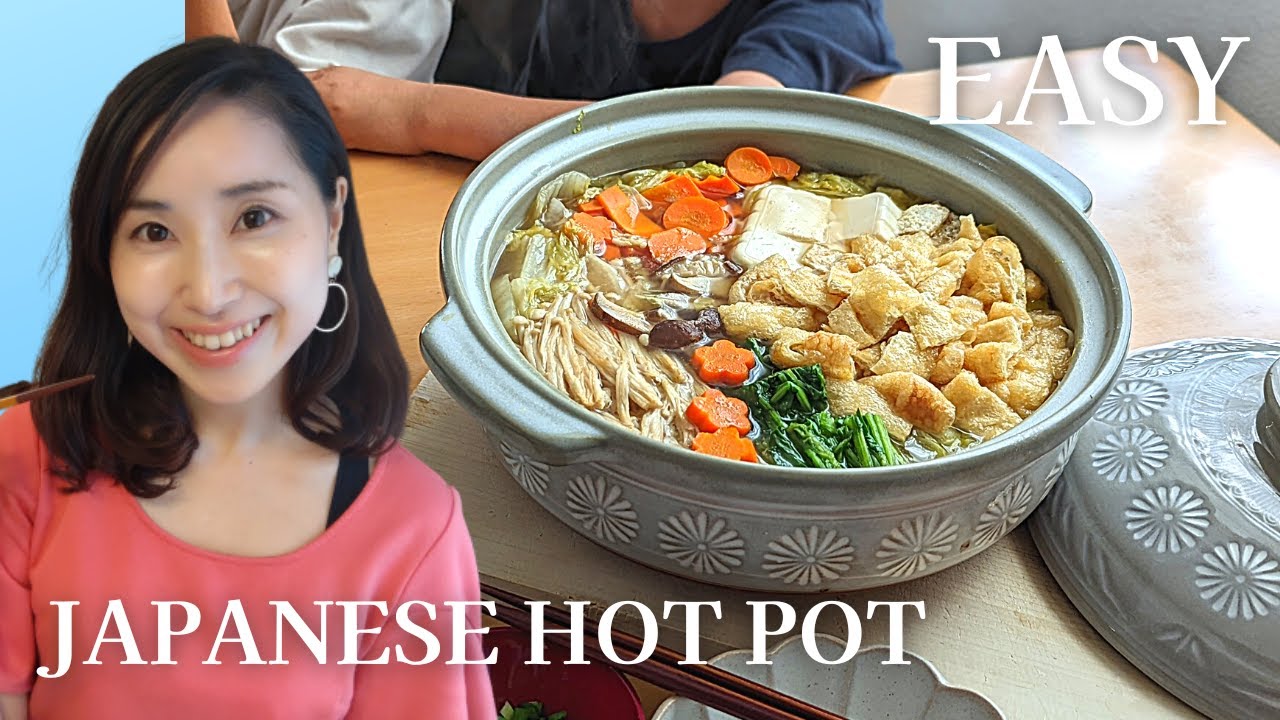 JAPANESE HOT POT FOR BEGINNERS / Vegan + Easy + Healthy