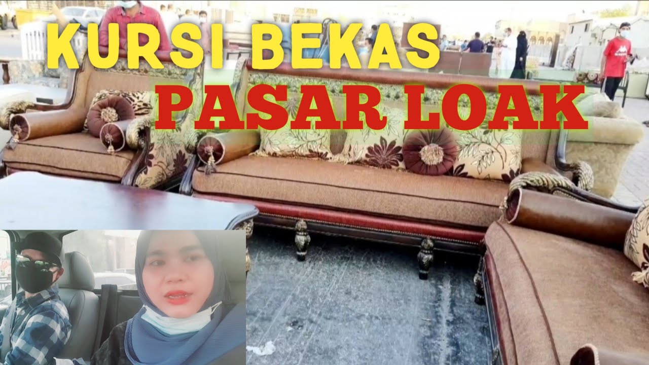 NYARI KURSI BEKAS DI PASAR LOAK