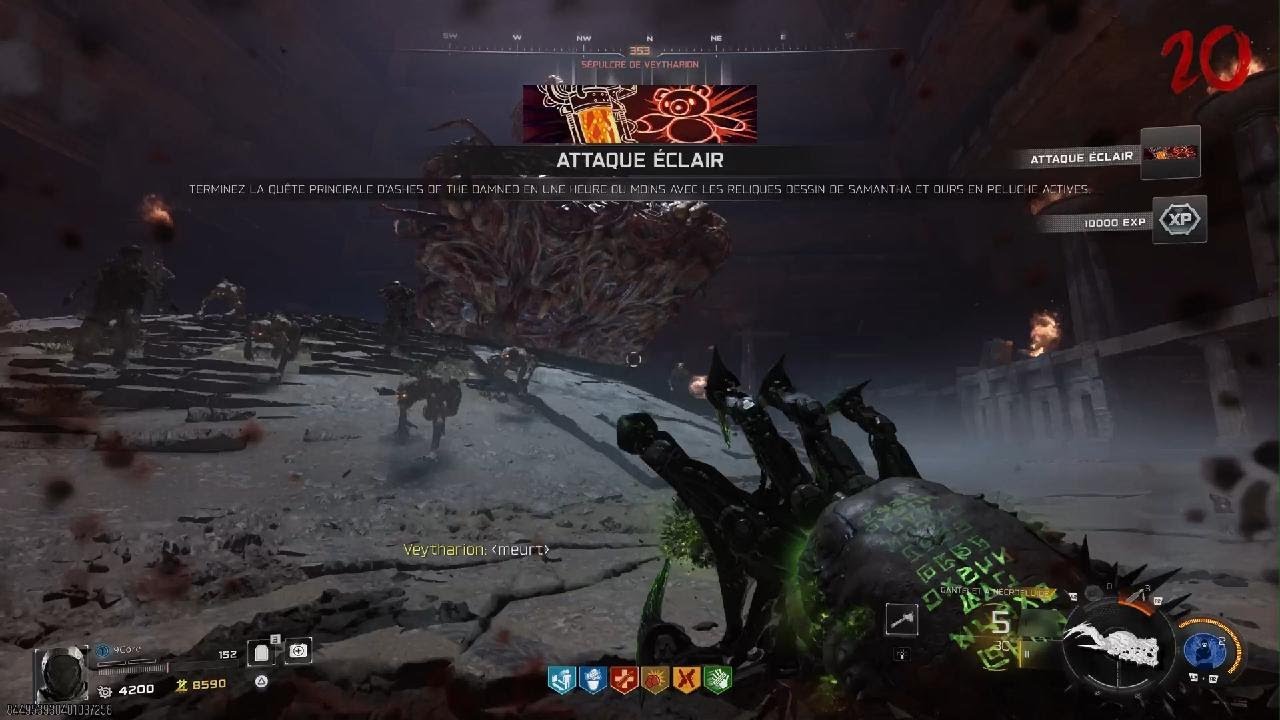 BLITZED DARK OPS SOLO BO7 ZOMBIES (BOSS FIGHT UNDER 6MINUTES)