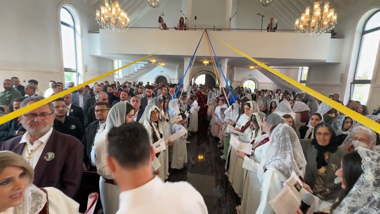 Osten Feiern im  Syrische orthodoxe Kirche Badvilbel 2024