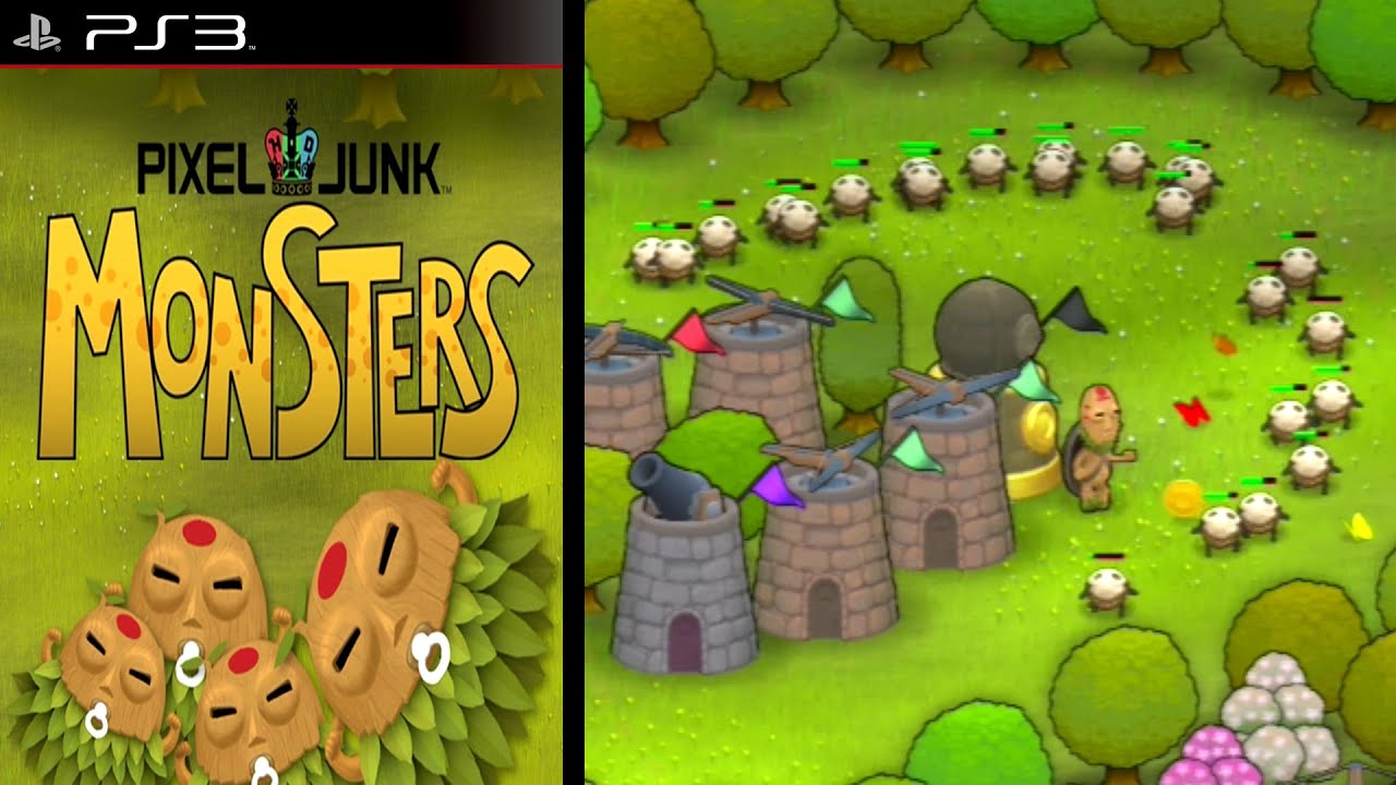 PixelJunk Monsters ... (PS3) Gameplay Peek