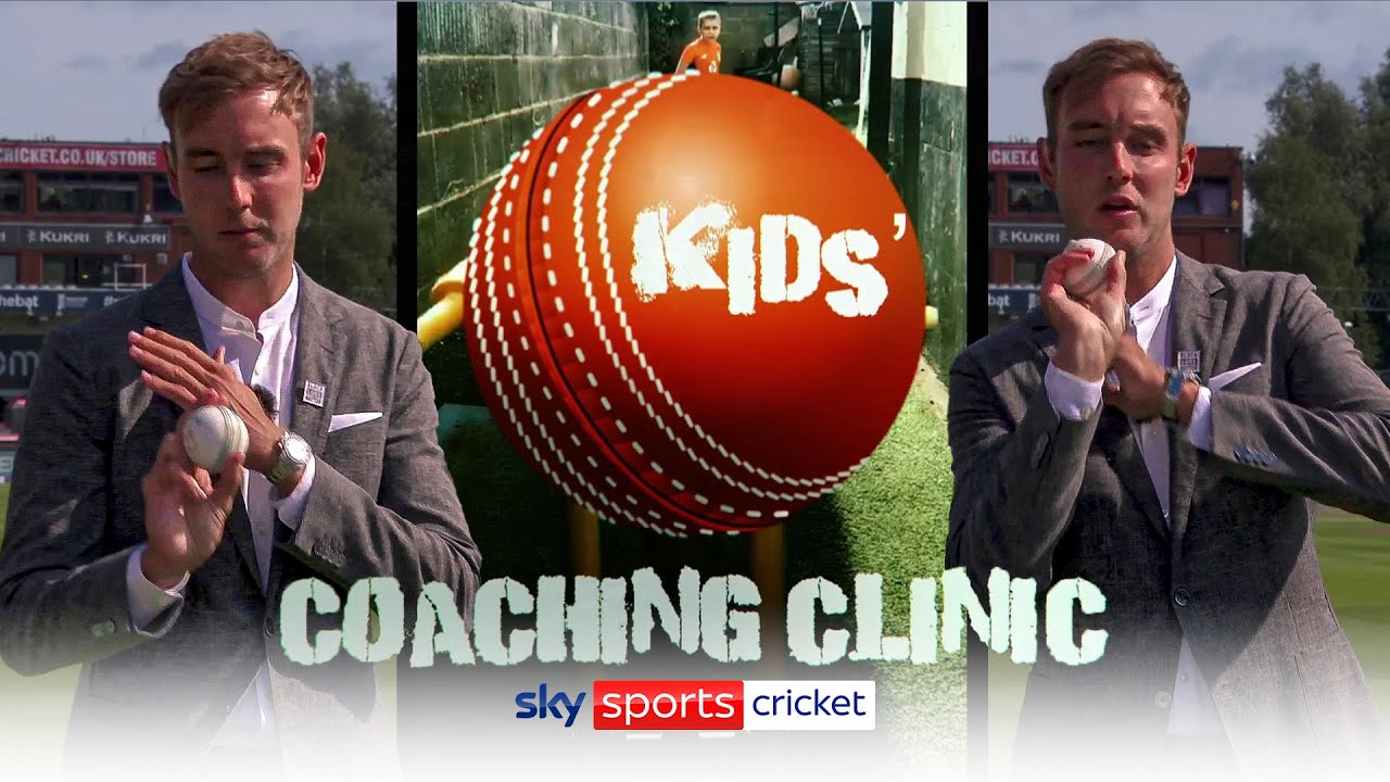 Stuart Broad Coaching Clinic! Top bowling tips 🤓