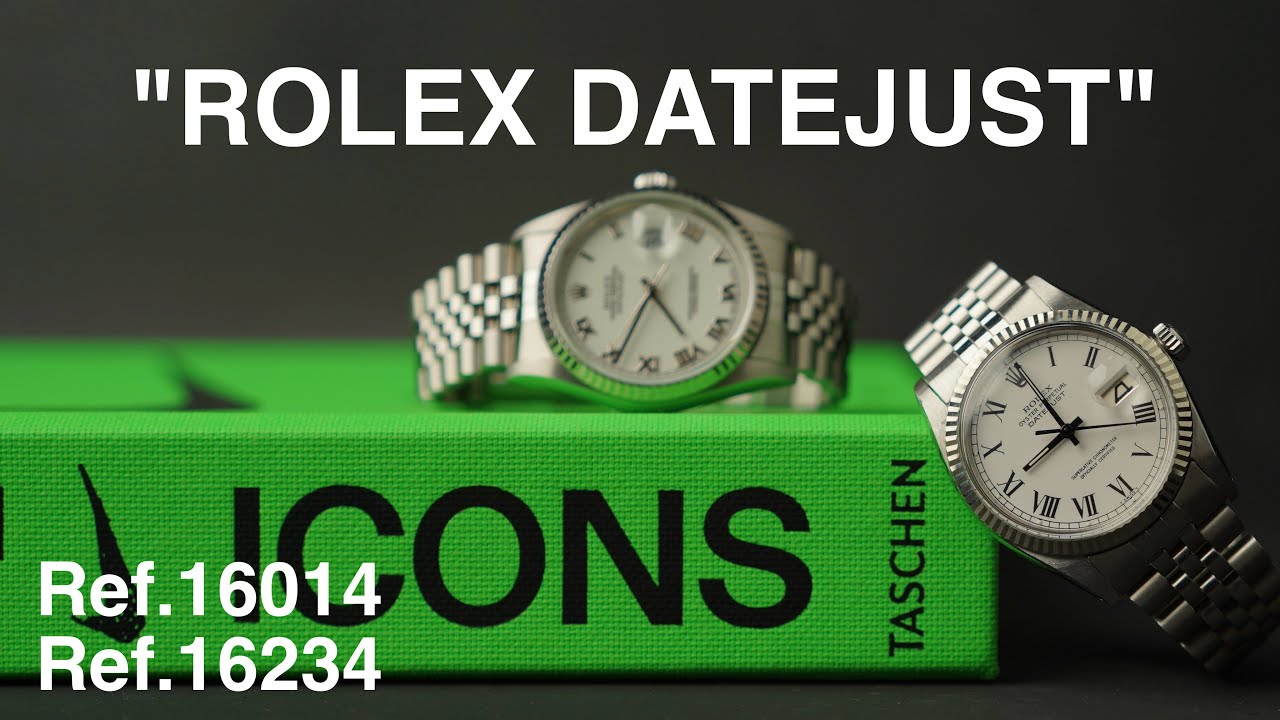 【デイトジャストはお好きですか？】少し珍しいホワイトローマン　ROLEX 　ロレックス　16014 16234